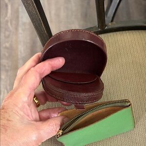 Vintage Small Leather Pouches